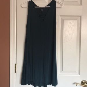 Dark green dress